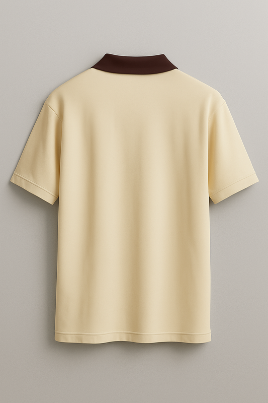 LorsNberry Polo T-shirt - Beige & Brown {Unisex}