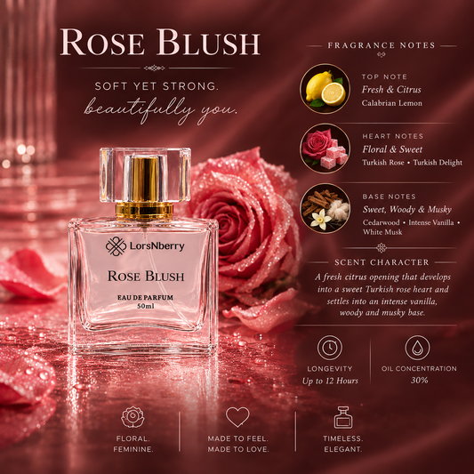 ROSE BLUSH EAU DE PARFUM • WOMEN