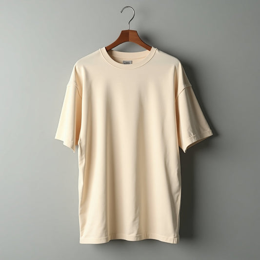 LorsNberry Signature Oversized Tshirt - Beige {Unisex}