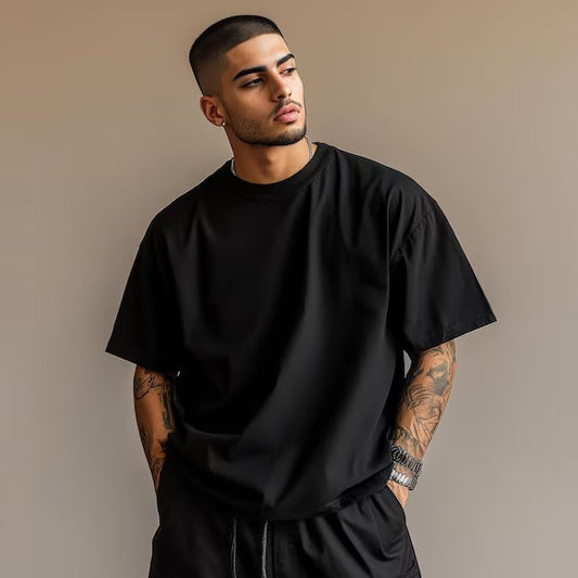 LorsNberry Signature Oversized Tshirt - Black {Unisex}